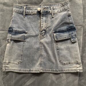 Princess Polly Blue Denim Skirt